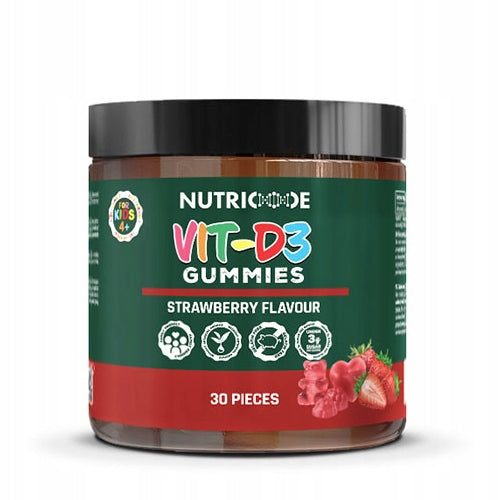 Gummies Dietary Supplement Nutricode Vit-D3 strawberry adult children 120g