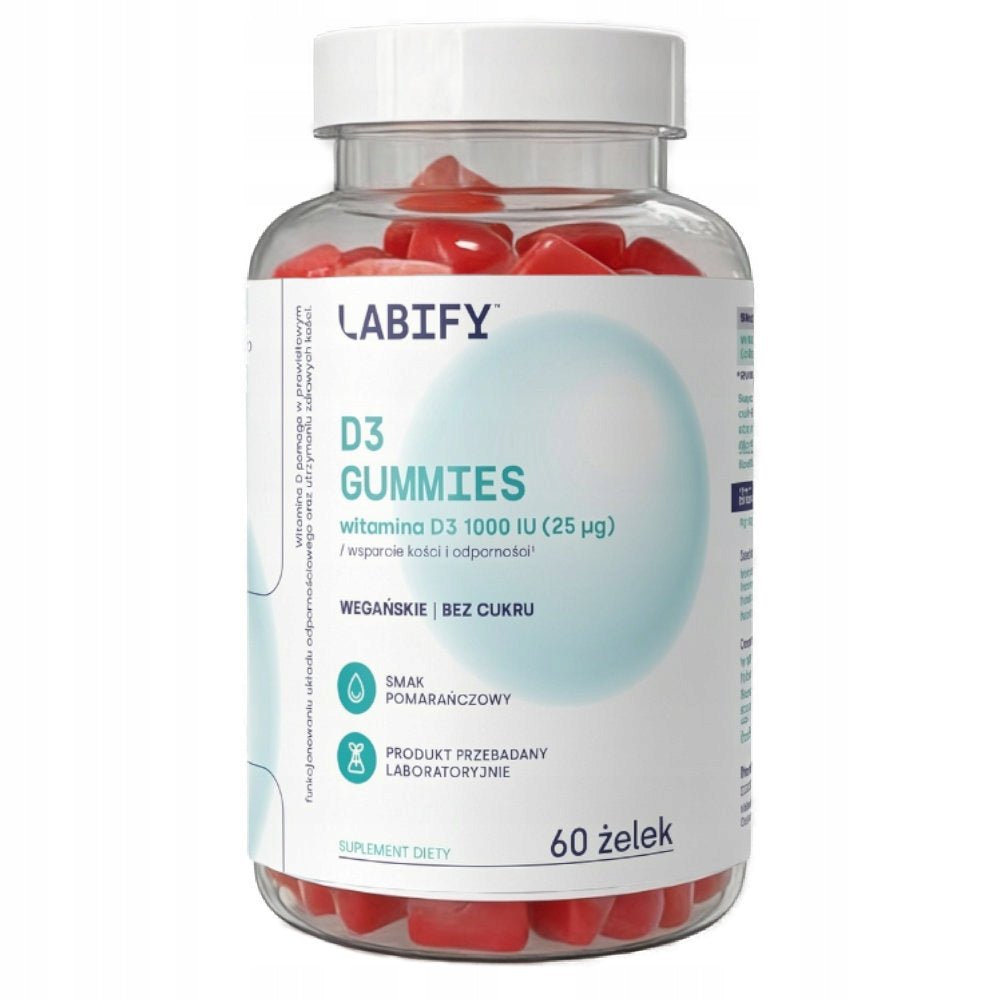 Gummies with vitamin D3 Labify D3 Gummies bone resistance 60 gummies