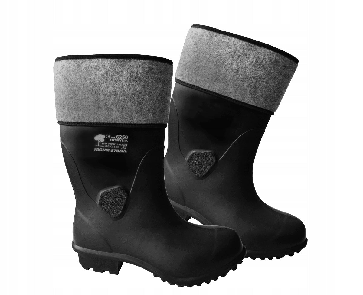 Gummistiefel für Herren Boryna 6250 4244-N, schwarz 