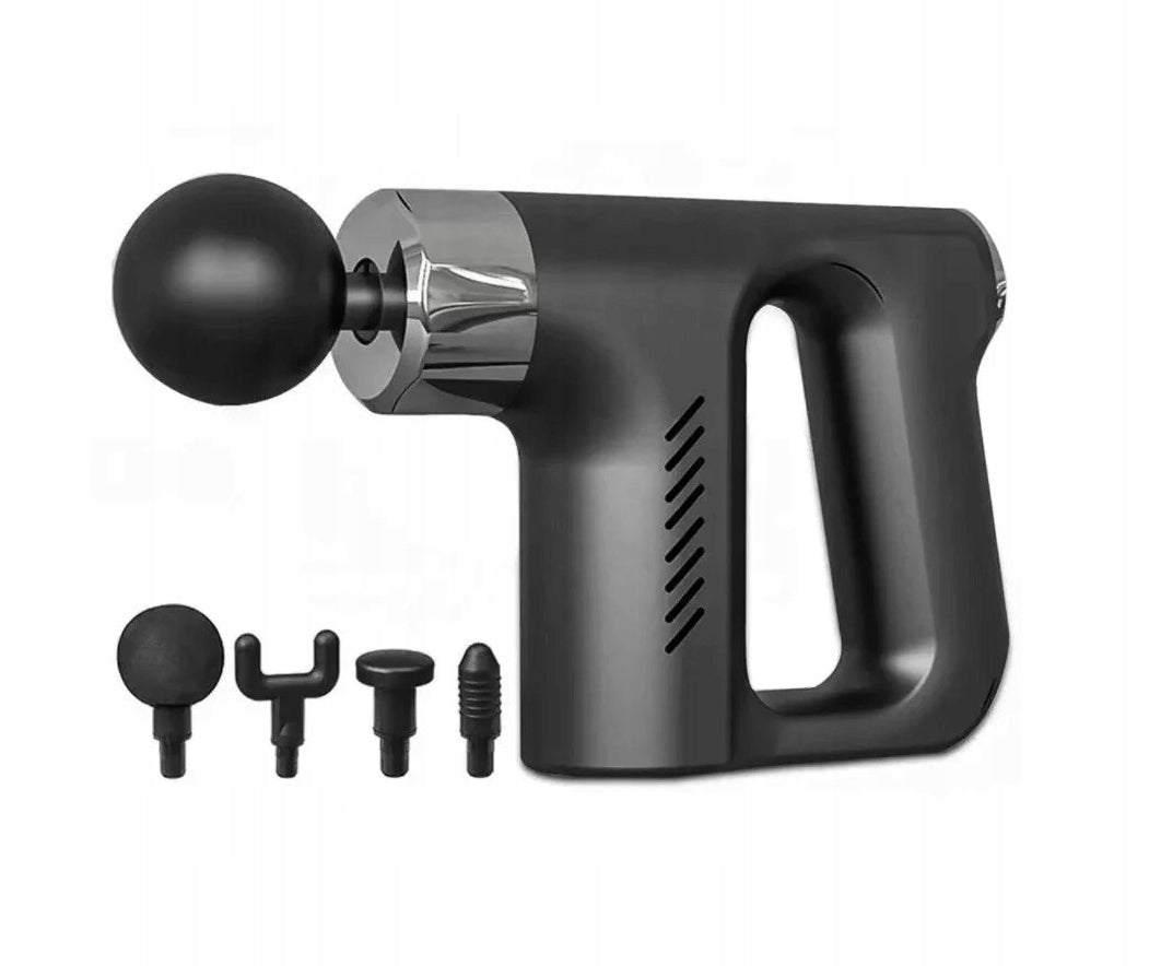 Gun Muscle Massager Vibration Massager 4 USB Tips for Gym Brand Senti