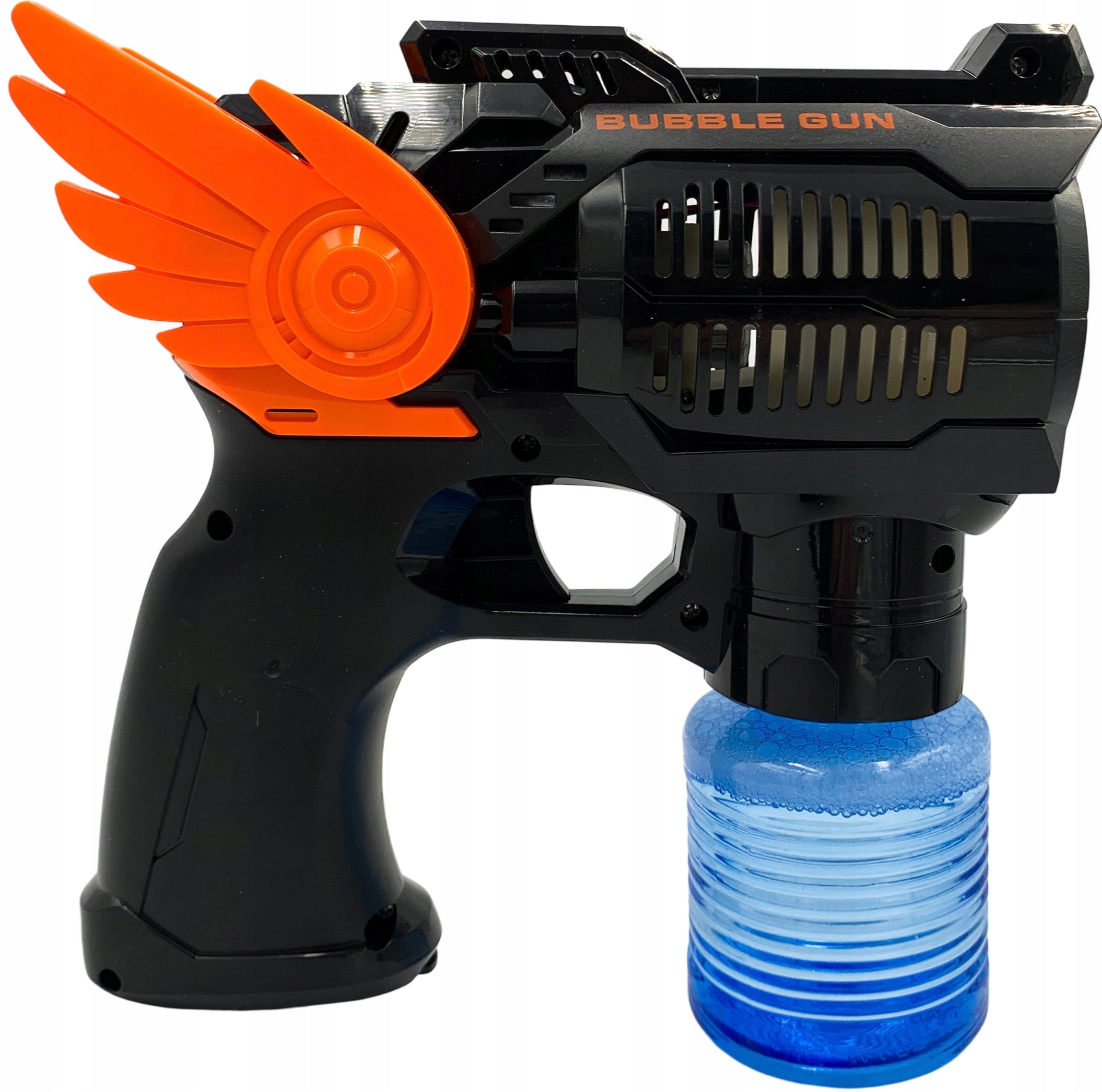 Gun machine for releasing soap bubbles