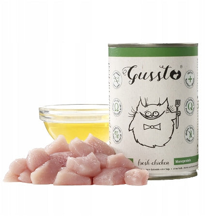 Gussto Fresh Chicken Cat Food 400g SuperPremium Tasty