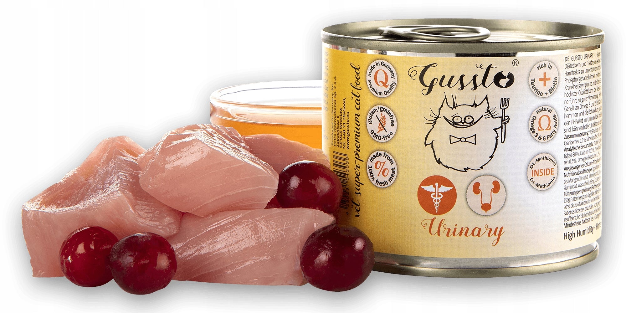 Gussto Vet Urinary 200g Wet Cat Food