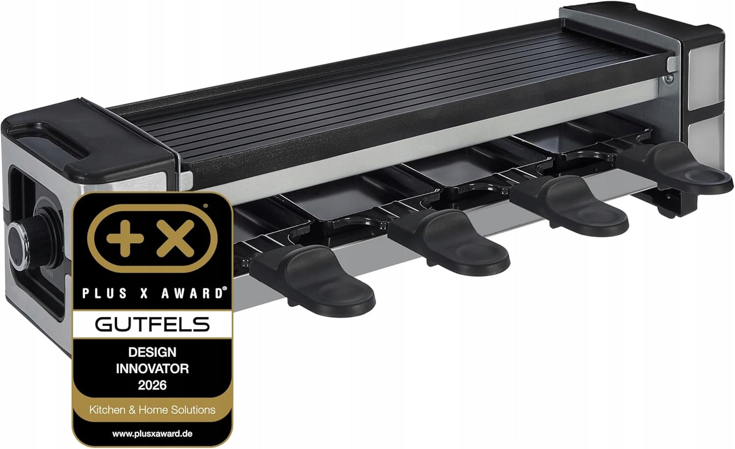 Gutfels Raclette 4005 electric grill RACLET for raclette 4 pans 600W Packaging status original