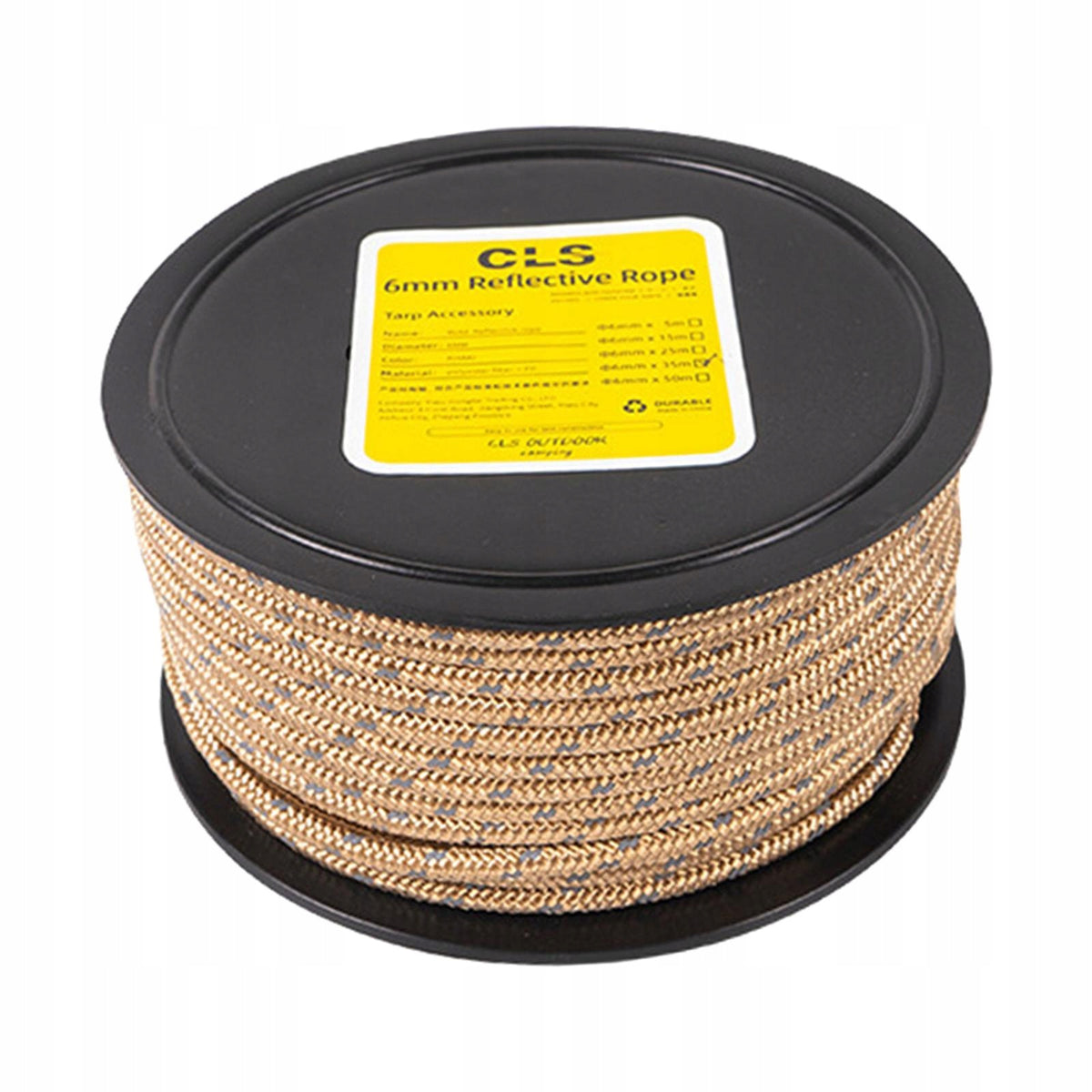 Guy Lines Camping Rope Tent Cords Tent Accessory Towing Lines Tent Rope 35m Brand no brand