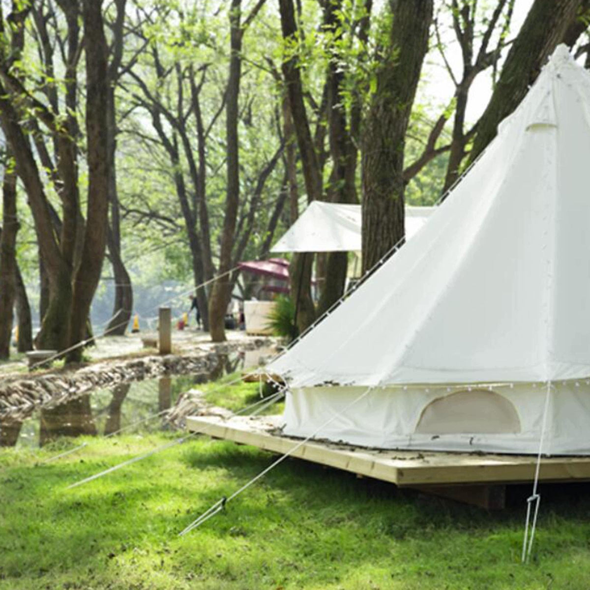 Guyline Tent Rope Reflective Polyester Outdoor Braided Guy Line Orange Manufacturer code 08166041536