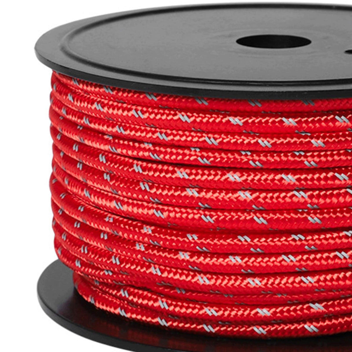 Guyline Tent Rope Reflective Polyester Outdoor Braided Guy Line Red Packaging status original