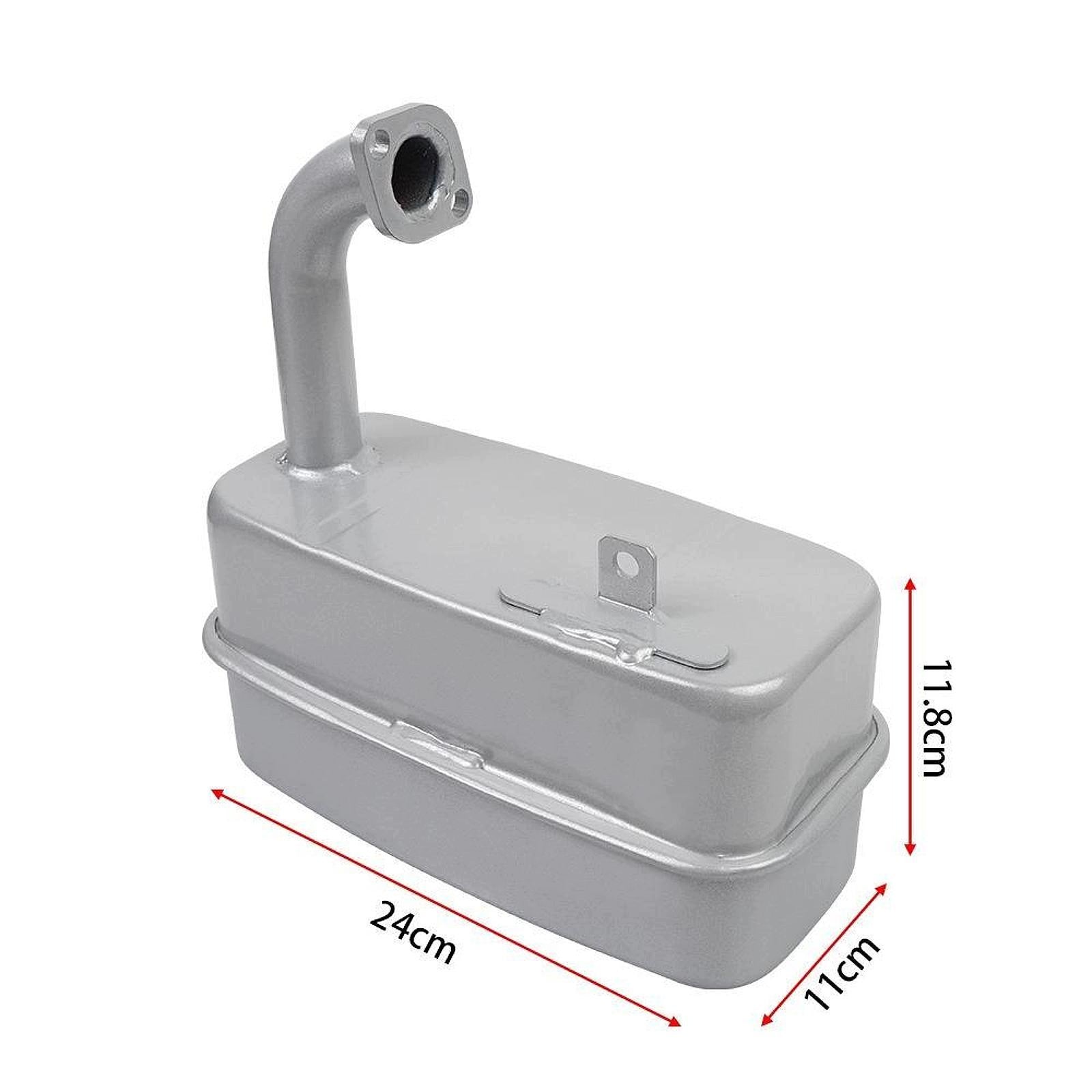 Gy22156 Muffler Metal ,Repair ,Maintenance Easy Installation, Spare Part Brand no brand