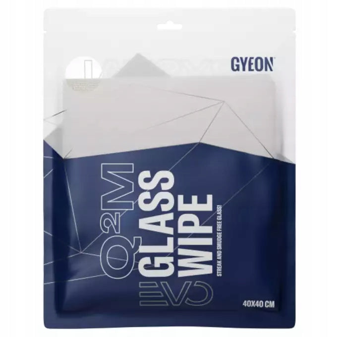 Gyeon Q2M GlassWipe EVO 40x40 - effective microfiber for windows