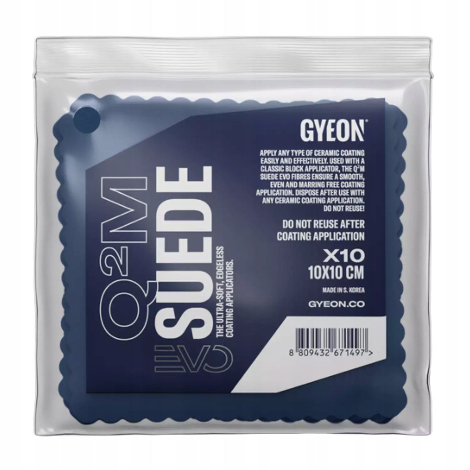 Gyeon Q2M Suede EVO 10x10cm 1 szt.
