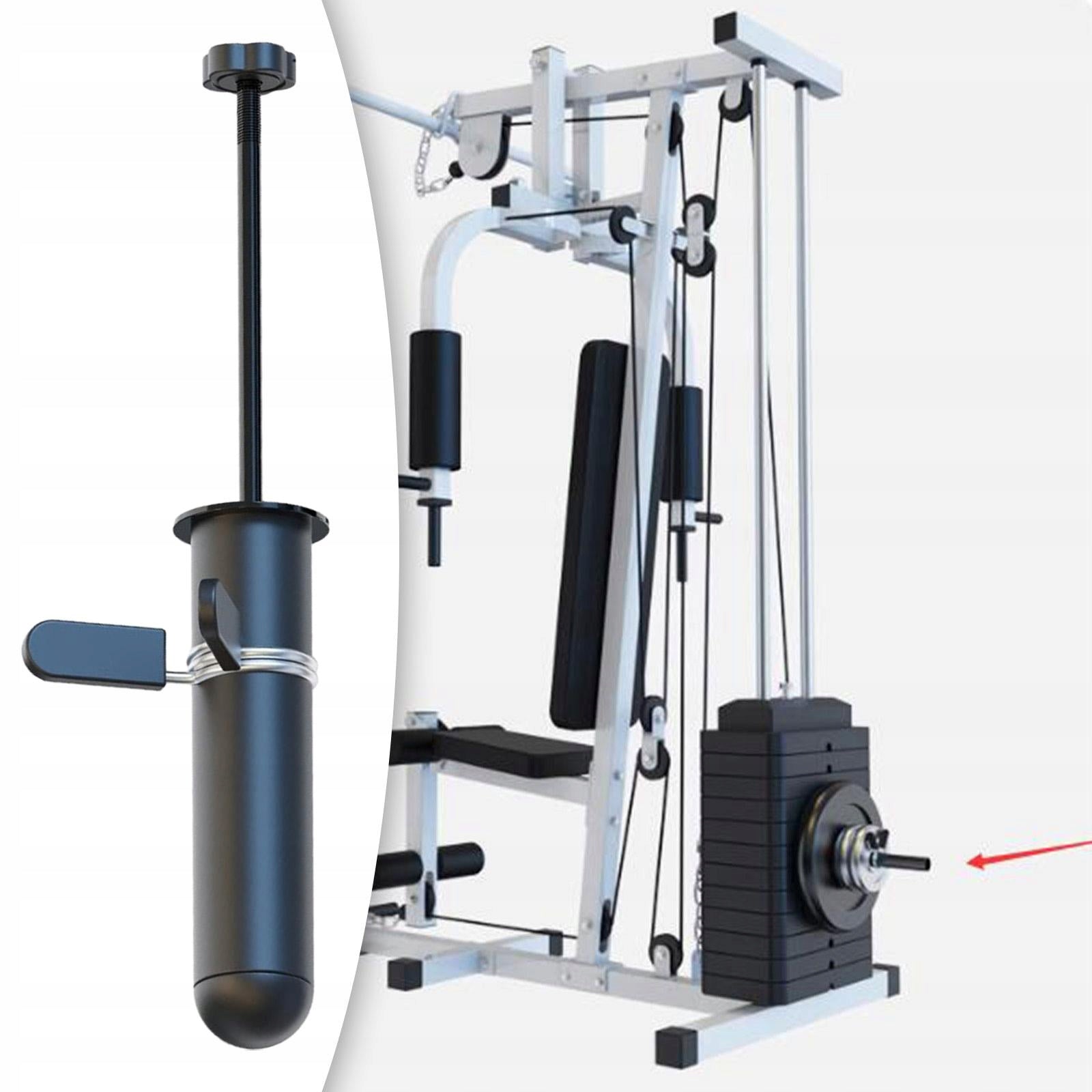 Gym Weight Stack, Weight Loading Pin, Adding Weight, Dumbbell Plate 140mm Manufacturer code Does not apply