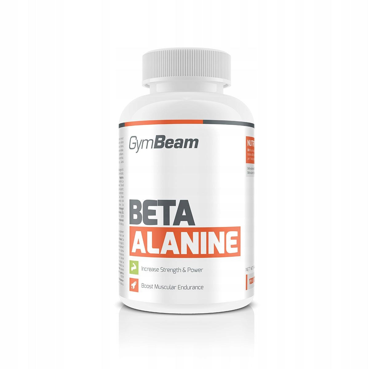 GymBeam Beta alanine 120 tabs. Expiration date at least 3 months from the date of purchase