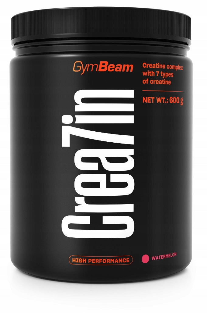 GymBeam Crea7in creatine powder watermelon flavour MONOHYDRAT malate 600g