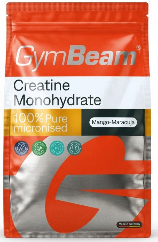 GymBeam Creatine Monohydrate 100% Micronized Mango Passionfruit 1000 g Expiration date not specified