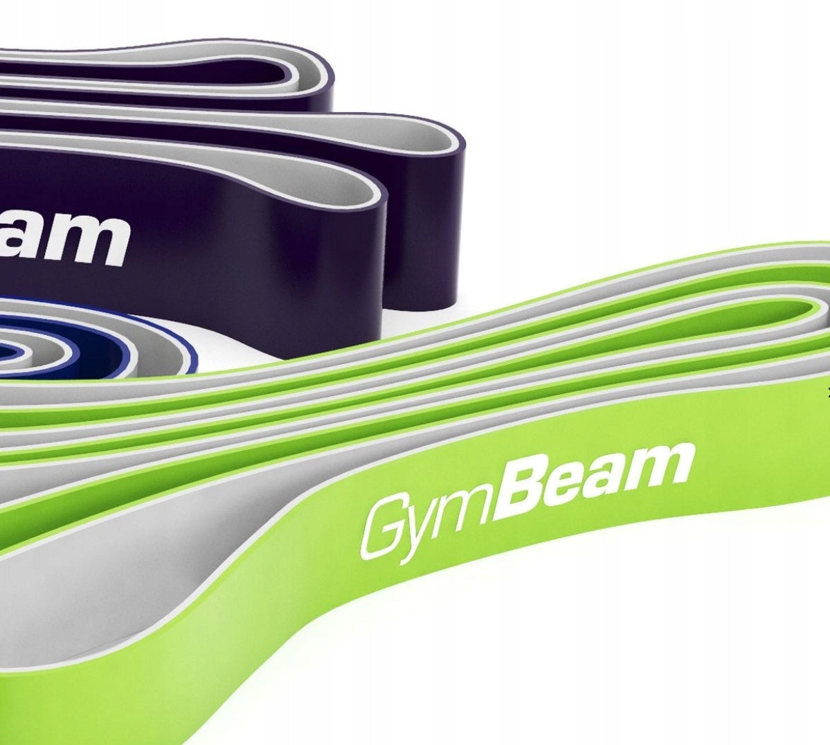 GymBeam DuoBand Expander Set 4 Exercise Rubber Bands Manufacturer code Zestaw ekspanderów DuoBand - GymBeam