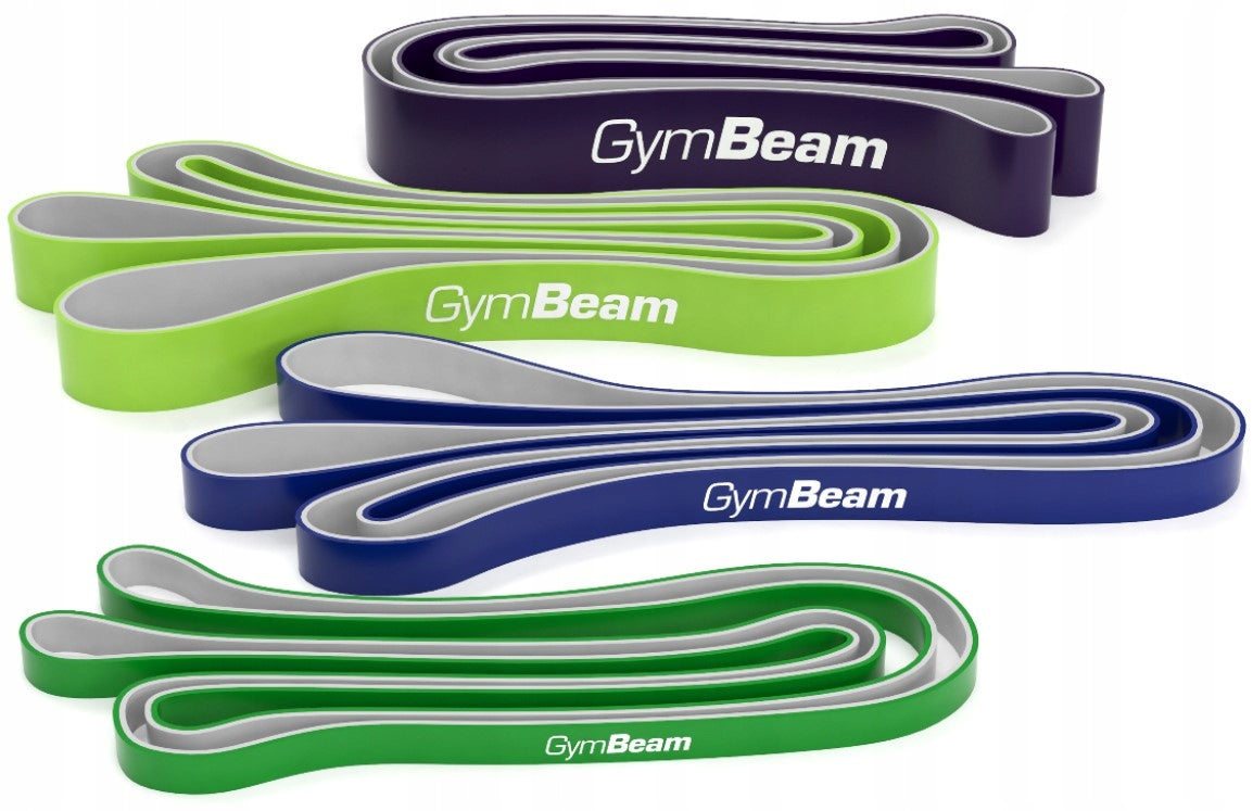 GymBeam DuoBand Expander Set 4 Exercise Rubber Bands