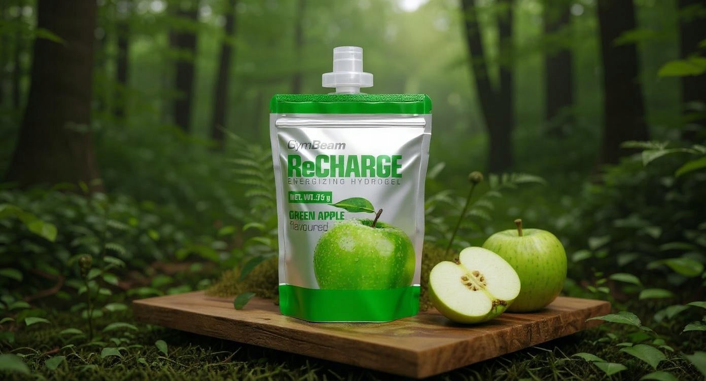 GymBeam Energy gel apple with TAURINE RUNNERS skiers cyclists Expiration date at least 1 year from the date of purchase