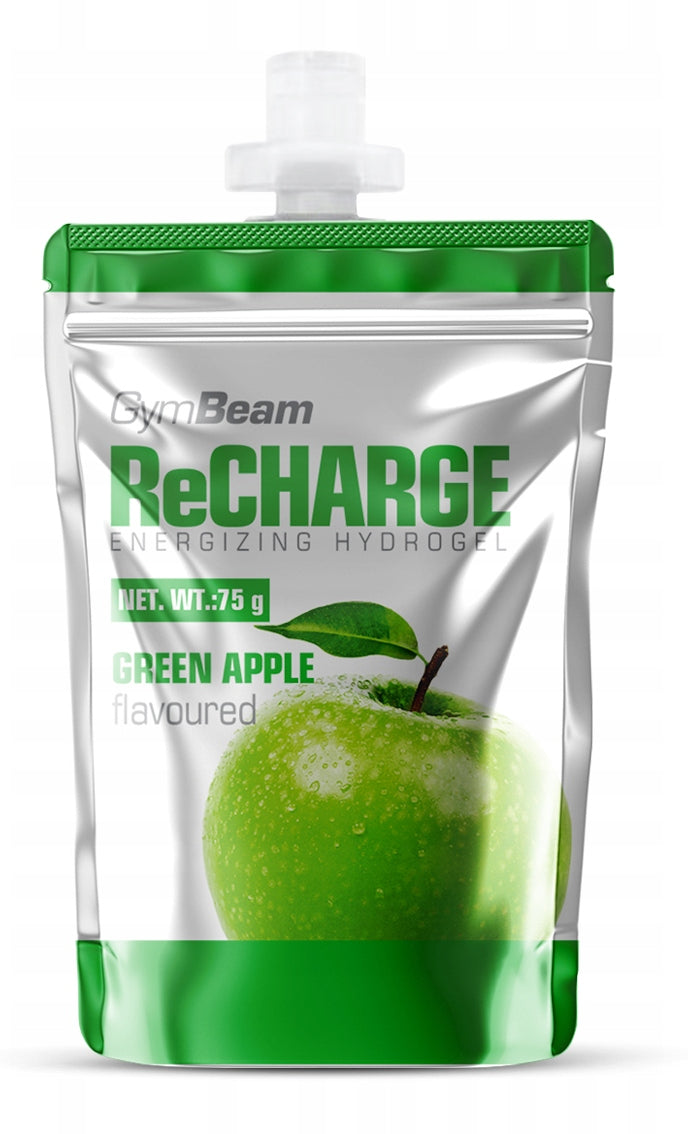 GymBeam Energy gel apple with TAURINE RUNNERS skiers cyclists