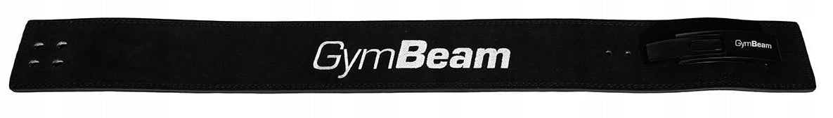 GymBeam Leather Bodybuilding Belt M with Weightlifting Buckle Size M