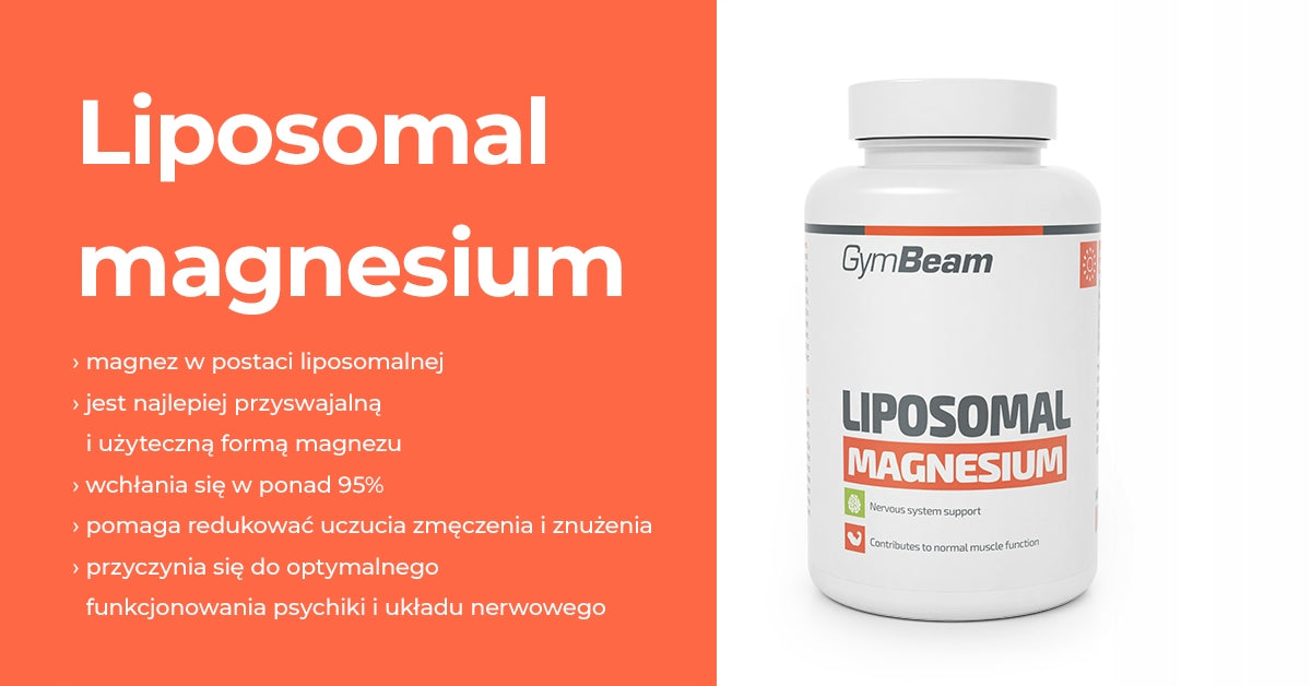 GymBeam Liposomal Magnesium 60 kaps. Name other