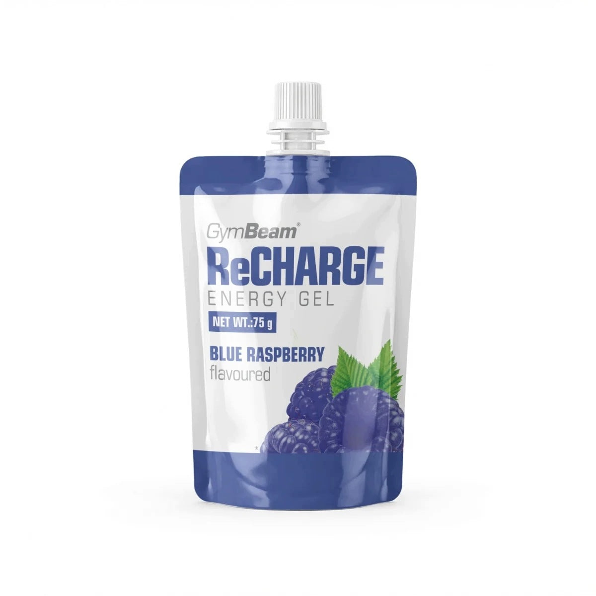 GymBeam ReCharge Gel 75g Blue Raspberry Expiration date at least 3 months from the date of purchase