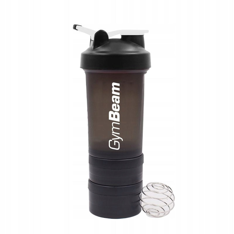 GymBeam Shaker Multi-Storage Blend Bottle Multilevel Shaker 600ml