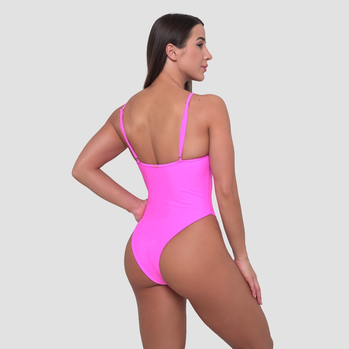 GymBeam - Swimsuit ARUBA Pink S Brand GymBeam