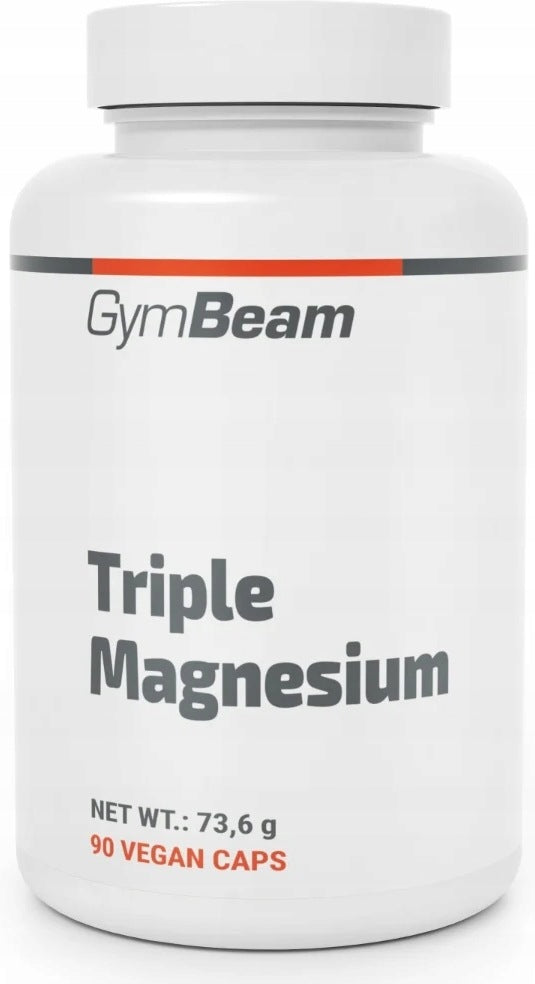 GymBeam Triple Magnesium 3 Forms of Magnesium 90 Caps.