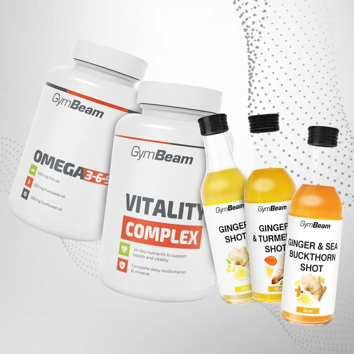 GymBeam Vitality Complex 120 tablets. Name other