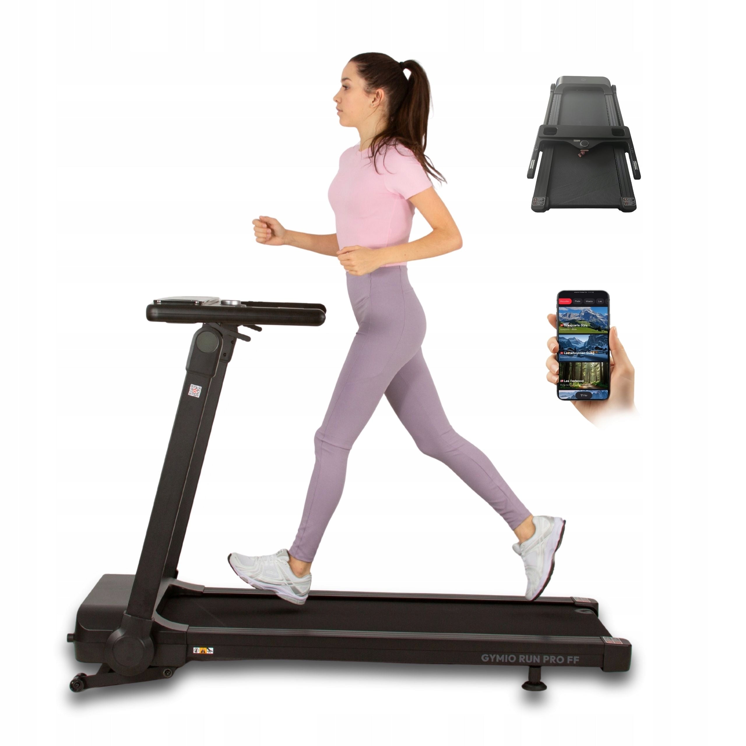 Gymio RUN PRO FF electric treadmill up to 120 kg