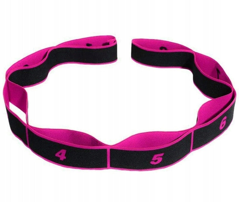 Gymnastic Rubber Stretching Exercise Tape Pink Packaging status original