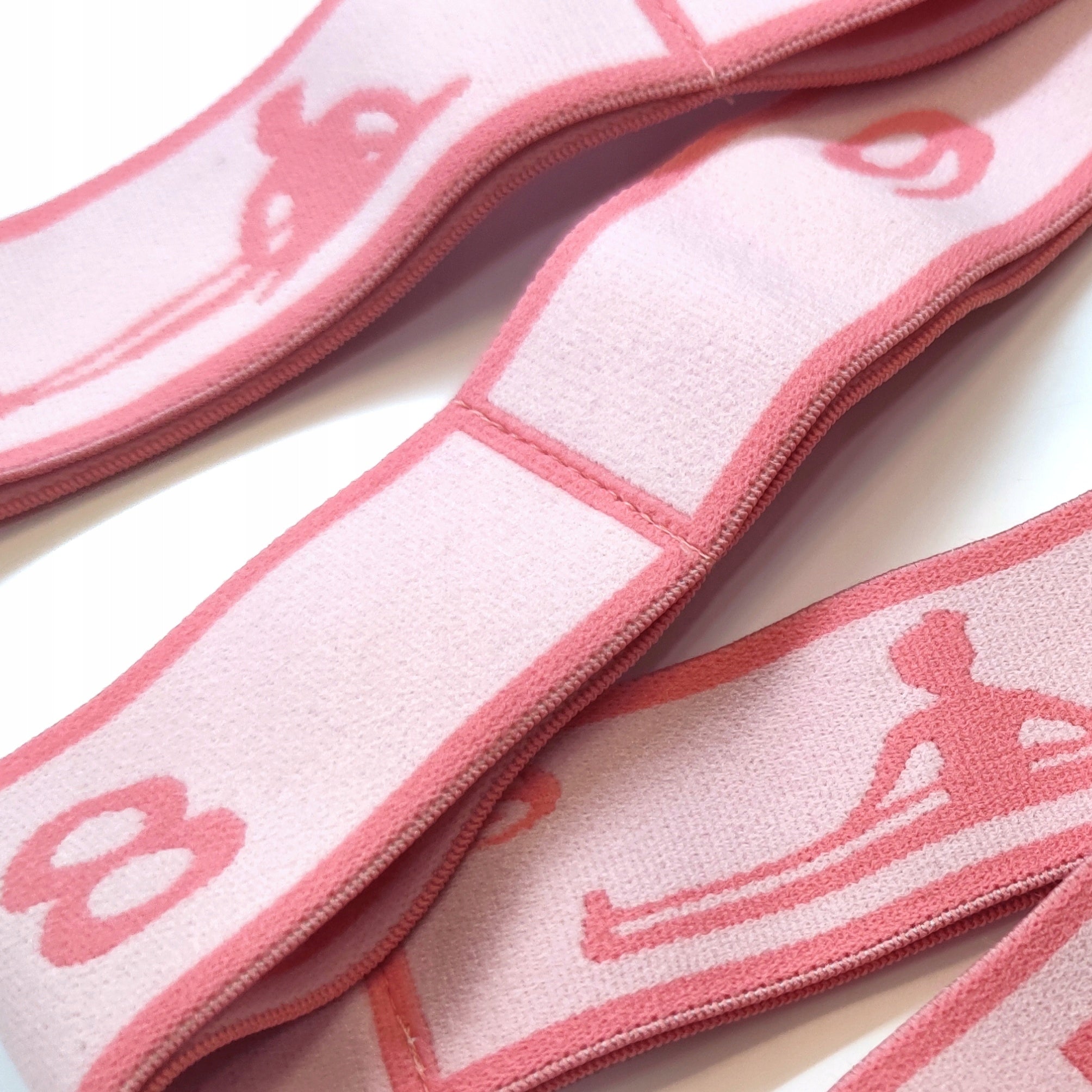 Gymnastic Rubber Stretching Resistance Tape for Exercise Yoga 11 Sections Width 40 mm