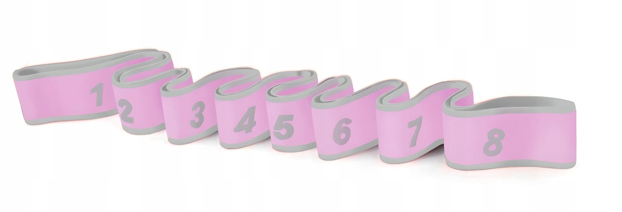 Gymnastic Rubber for Exercise Resistance Tape for Stretching 8 Sections Manufacturer code FG09048