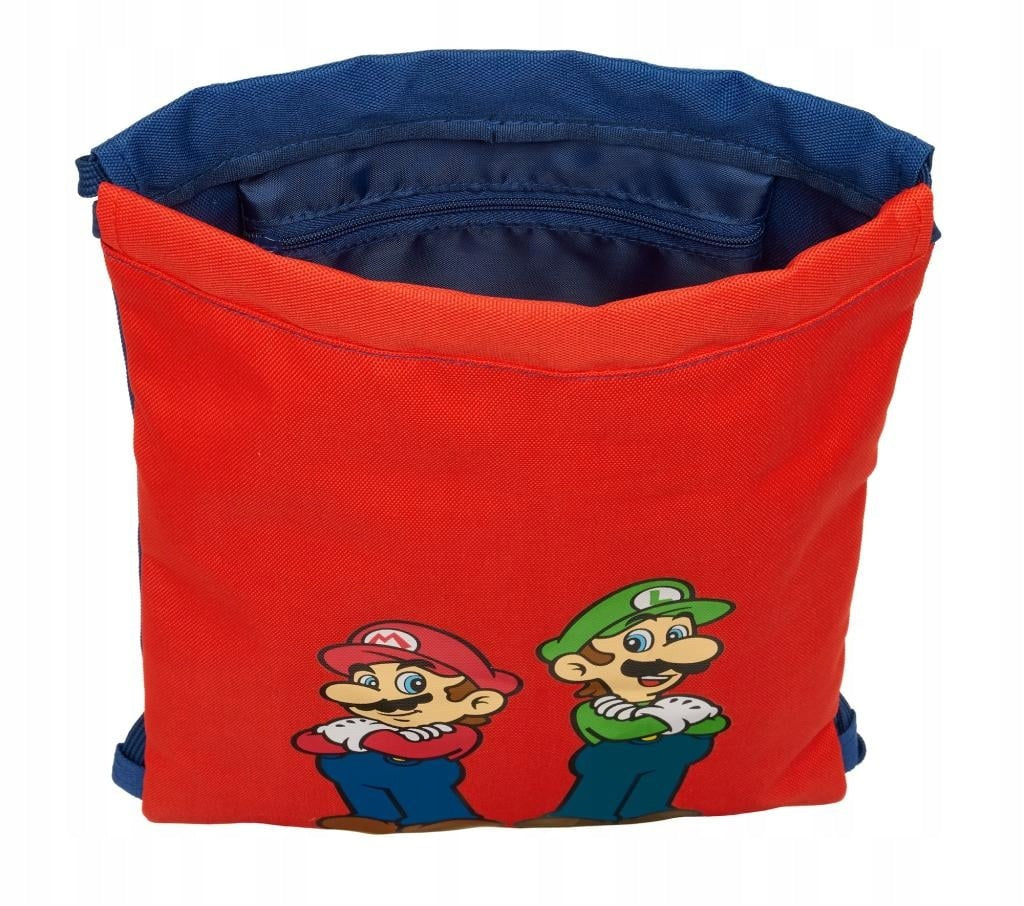 Gymnastic bag Super Mario Mario & Luigi 34x26x1 cm Manufacturer code LU8412688609673