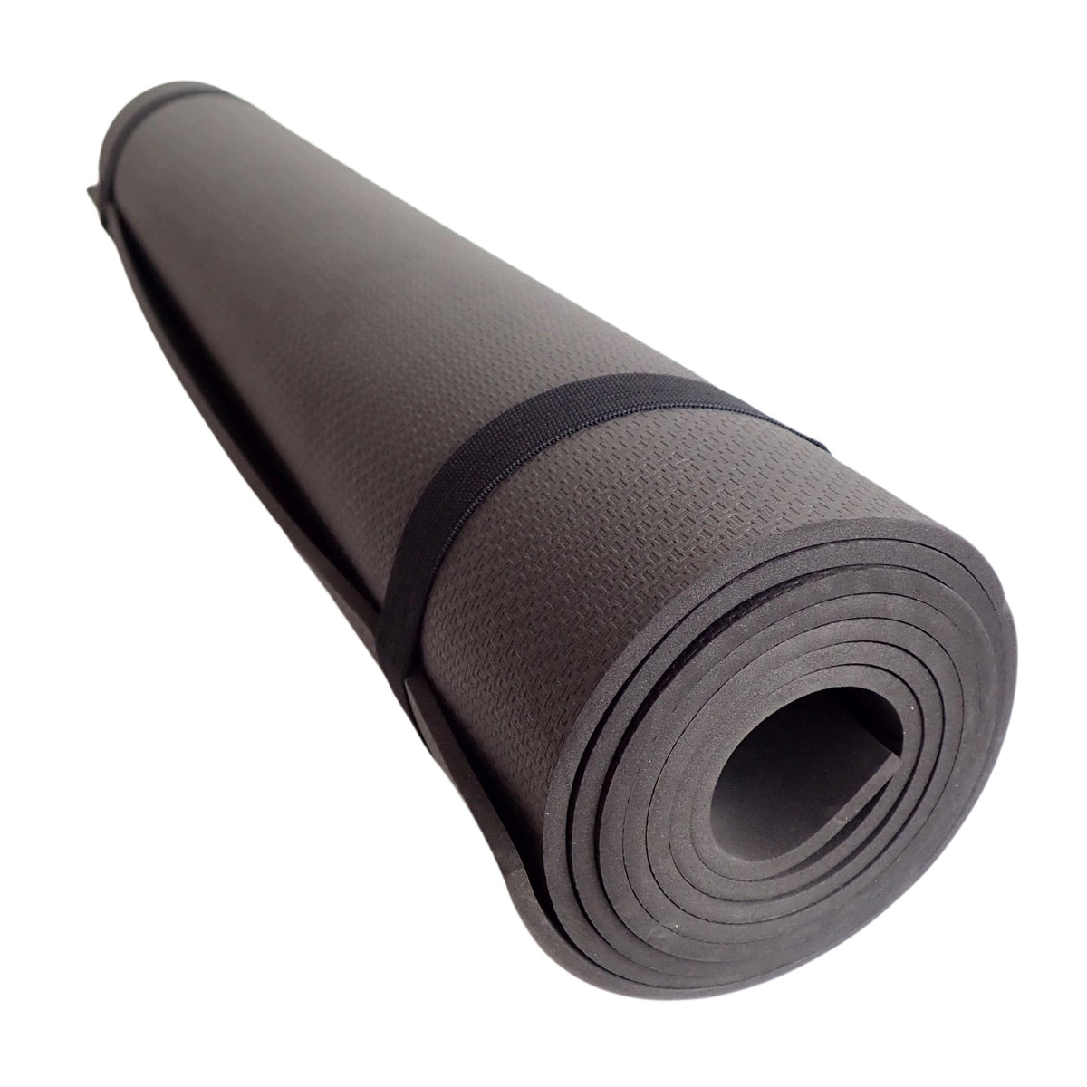 Gymnastic mat 173 x 61 x 0,4 cm BLACK