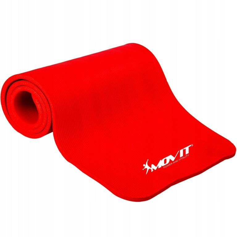 Gymnastic mat Movit 183 x 60 x 1 cm - red