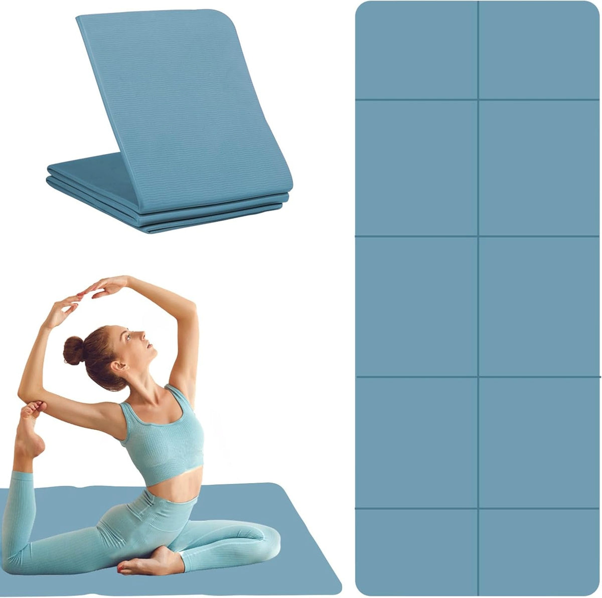 Gymnastic mat NA 183 cm x 61 cm blue