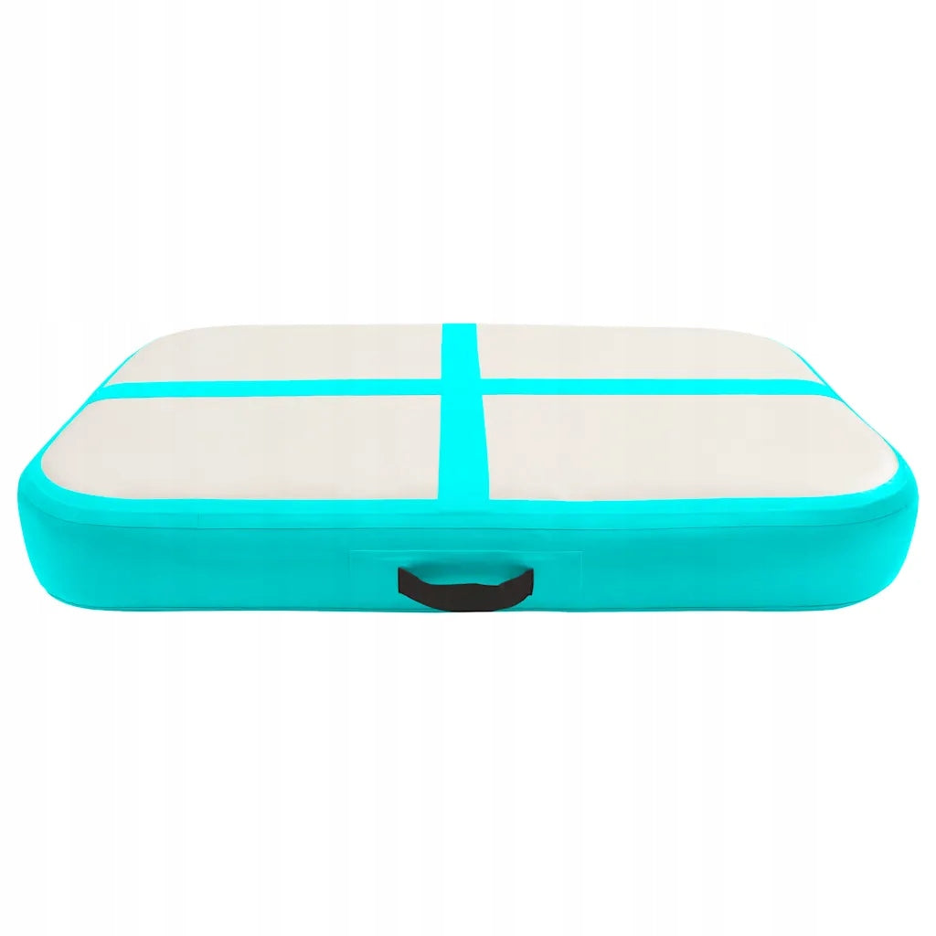 Gymnastic mat with pump, 60x100x20 cm, PVC, zi Length 60 cm