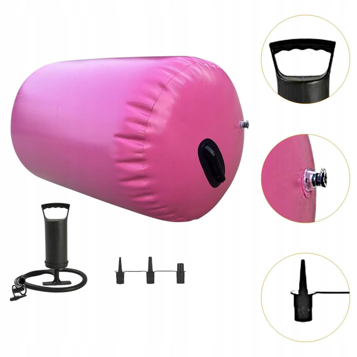 Gymnastics Barrel Air Roller Training Equipment Inflatable Tumbling 0.9mx1m Packaging status original
