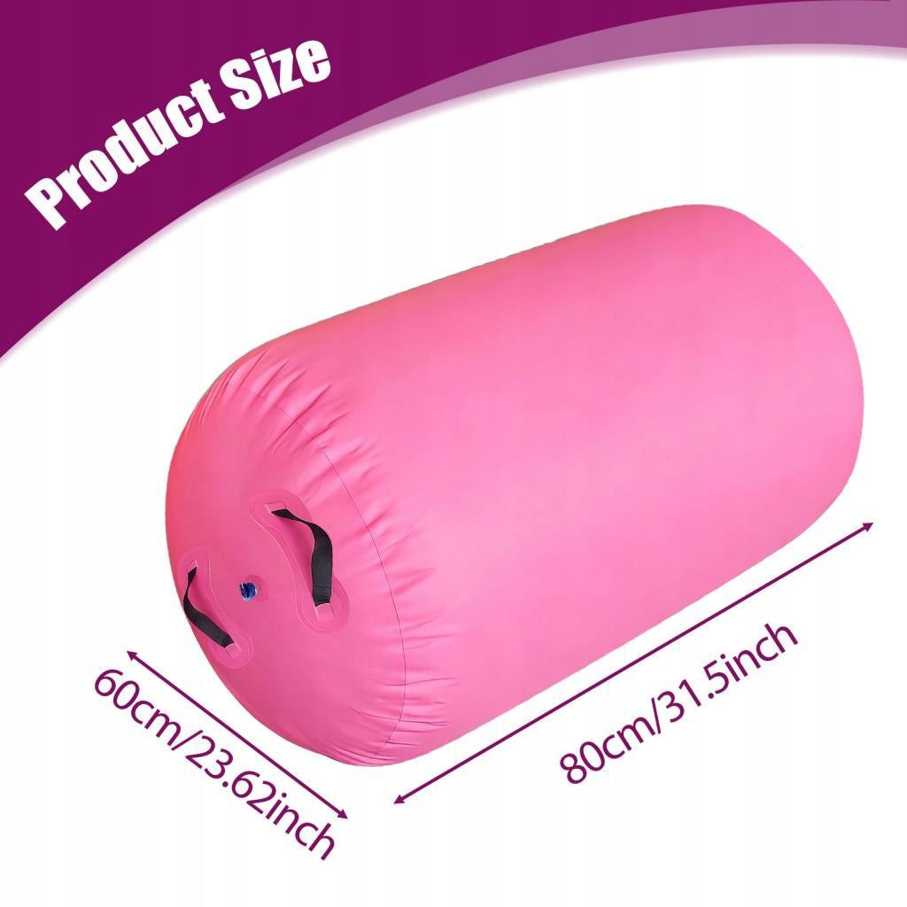 Gymnastics Barrel Inflatable PVC Tumbling Barrel Air Roller 60 cmx80 cm Packaging status original