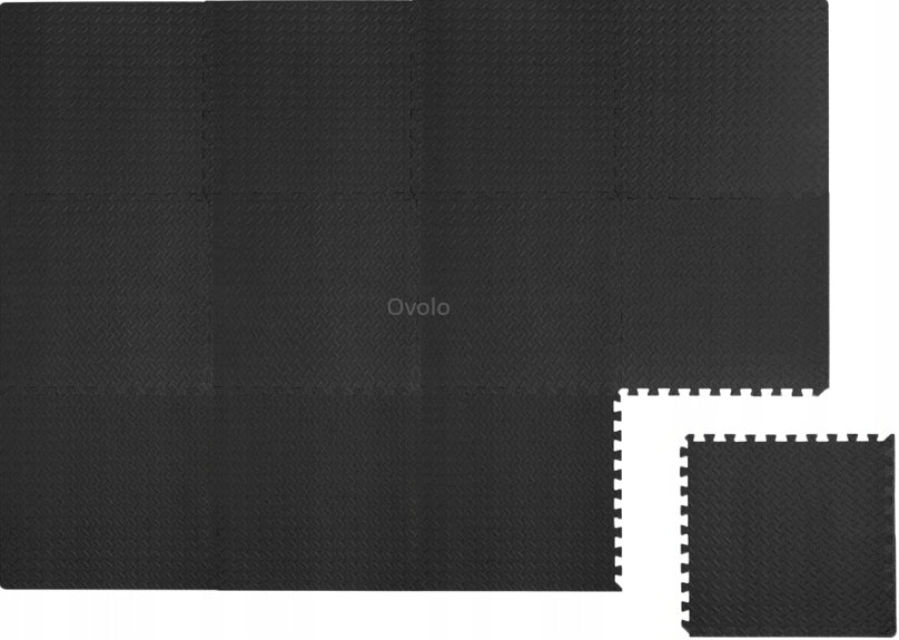 Gymnastics mat puzzle folding training foam non-slip 4,5m2