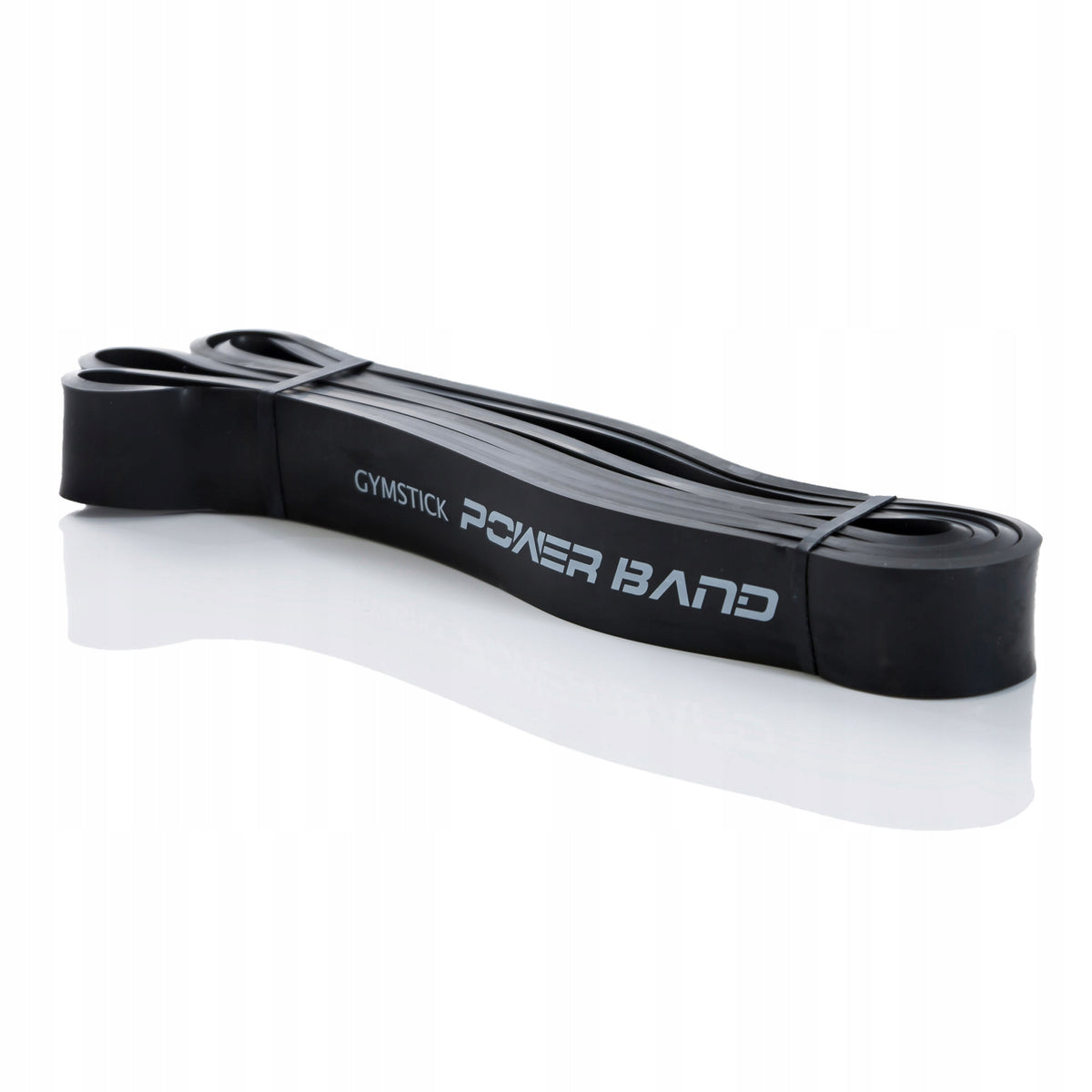 Gymstick thick elastic band for exercise - Power Band, medium (black)