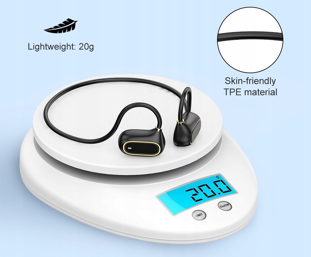 H1 WIRELESS HEADPHONES FOR RUNNING TO GYM BLUETOOTH OPEN AIR IPX5 Brand New Bee