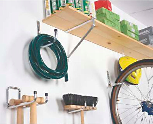 H2U300 Double Garage Hook 300x120mm Bent Wall Manufacturer code 5825