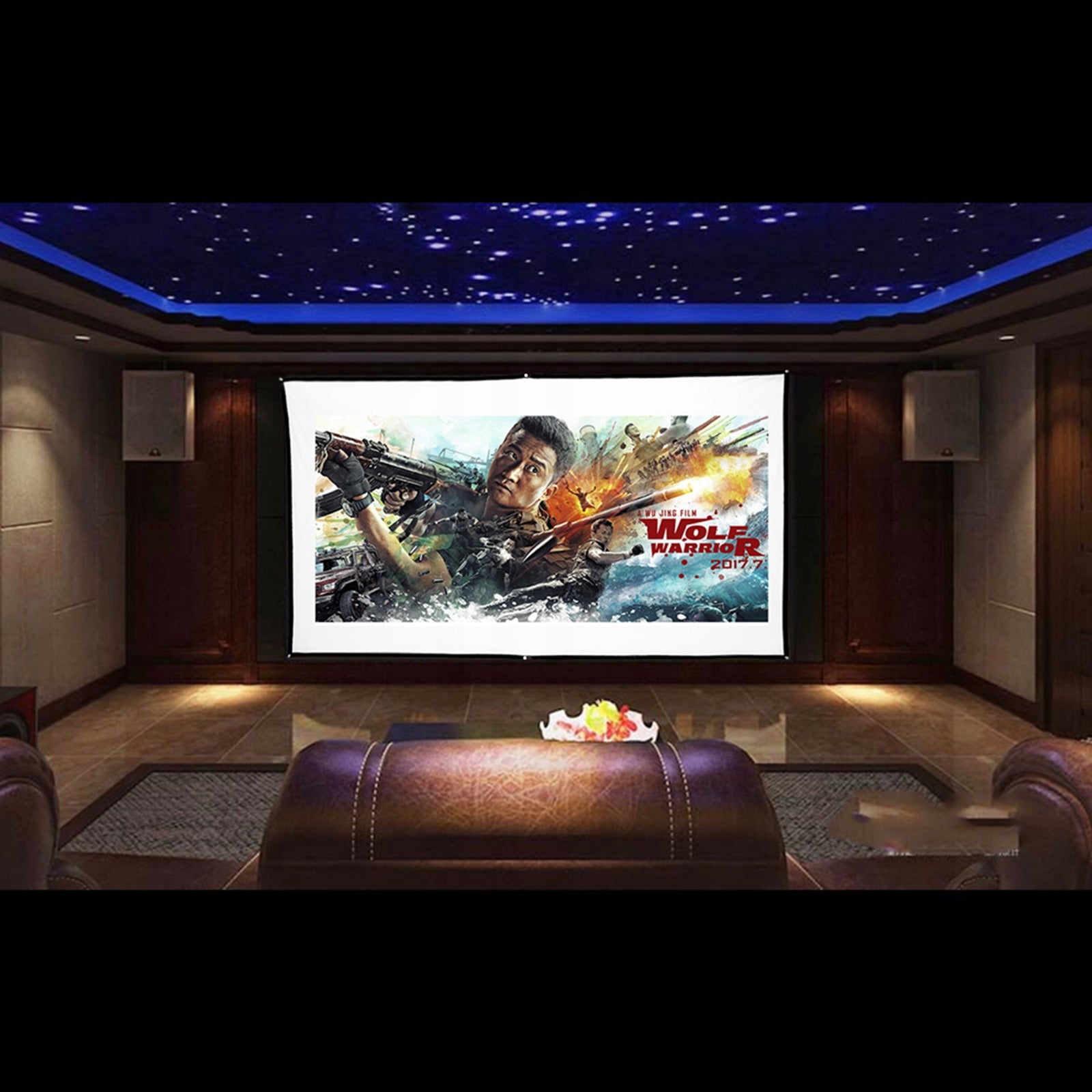 H60 60 Inch Portable HD Projection Screen 16:9 White Dacron 60 Inch pr Manufacturer code AG250802024991