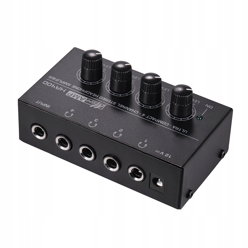 HA400 Ultra-Compact 4 Channels Mini Audio Stereo Amplifier XV Model other