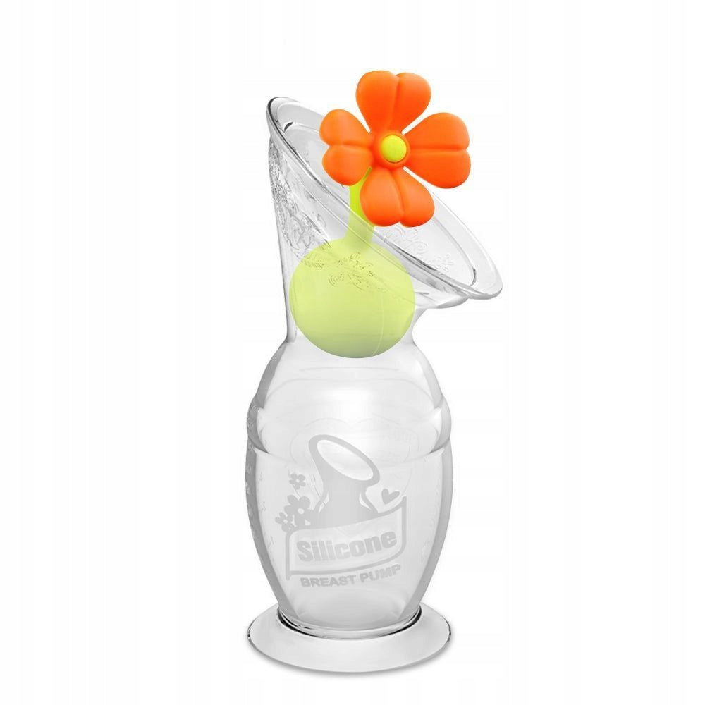 HAAKAA - GEN. 2 SILICONE BREAST PUMP+FLOWER STOPPER SET - 100 ML