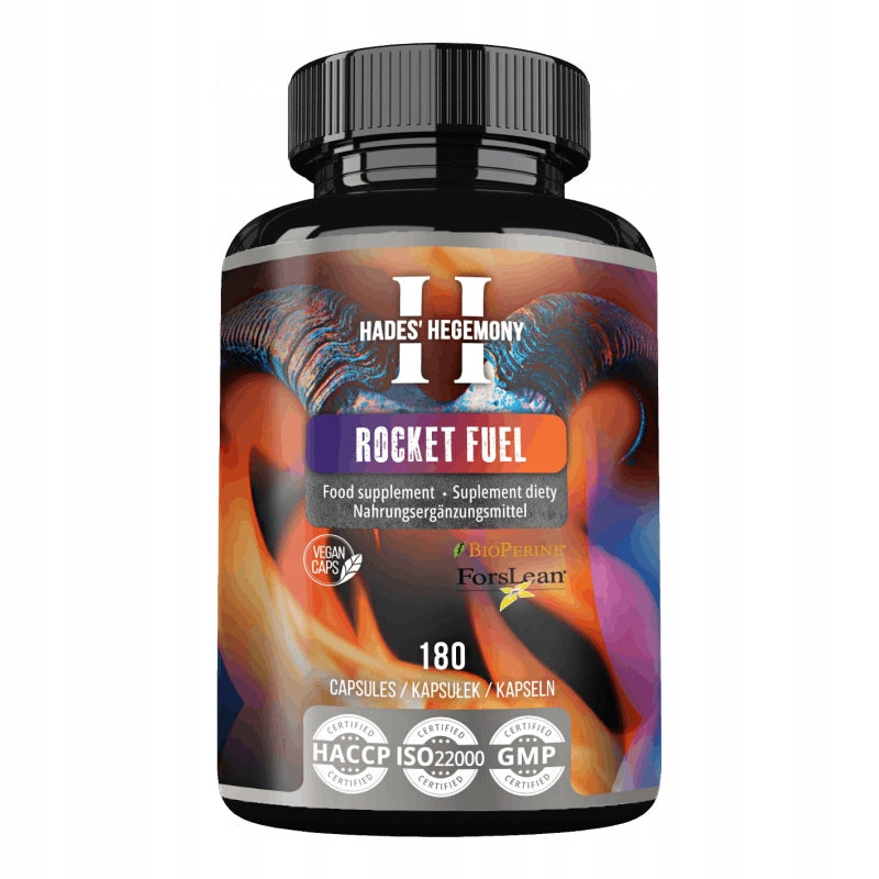 HADES' HEGEMONY Rocket Fuel 180 kaps. fat burner, weight reduction