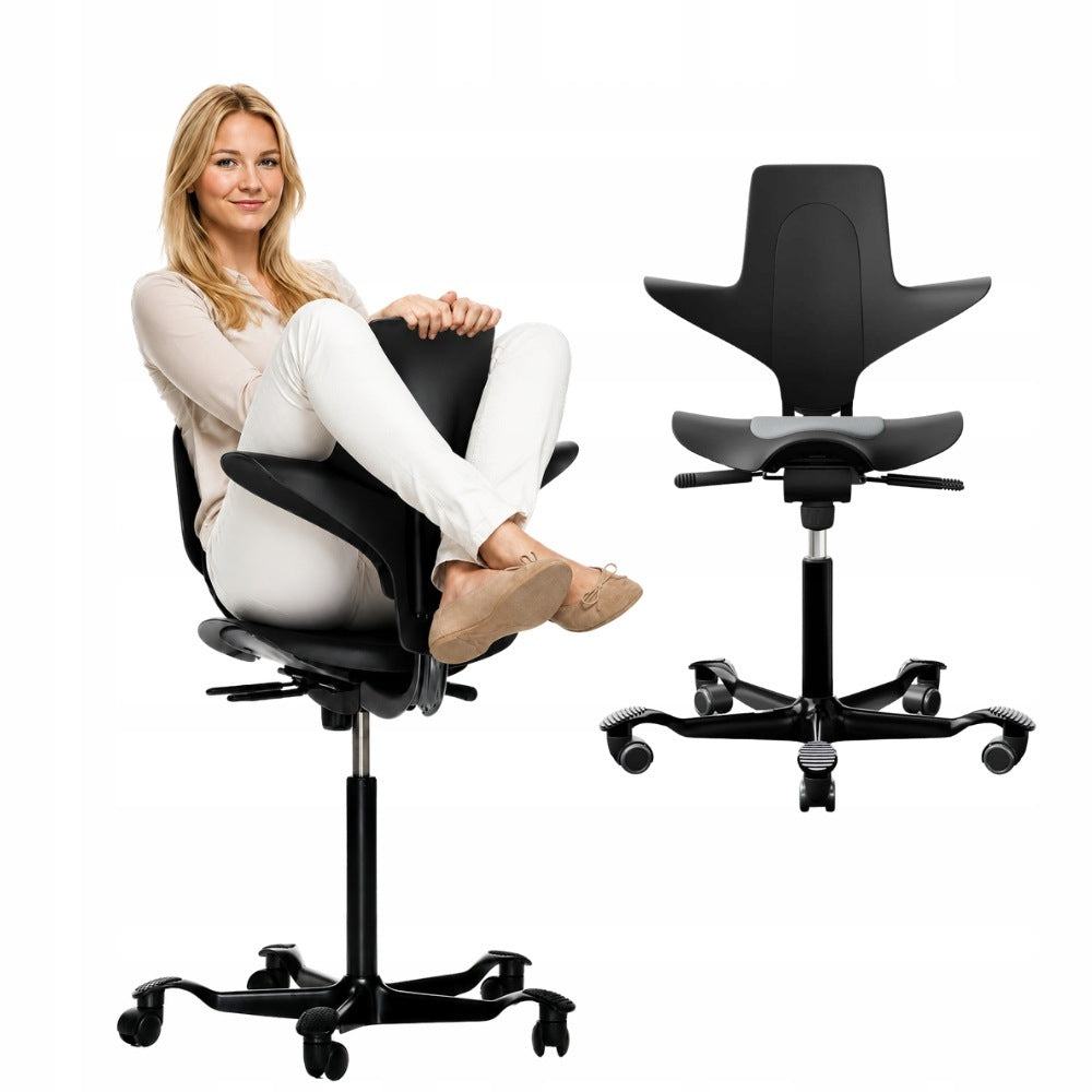 HAG Capisco Puls 8010 swivel chair - Iconic Saddle Chair