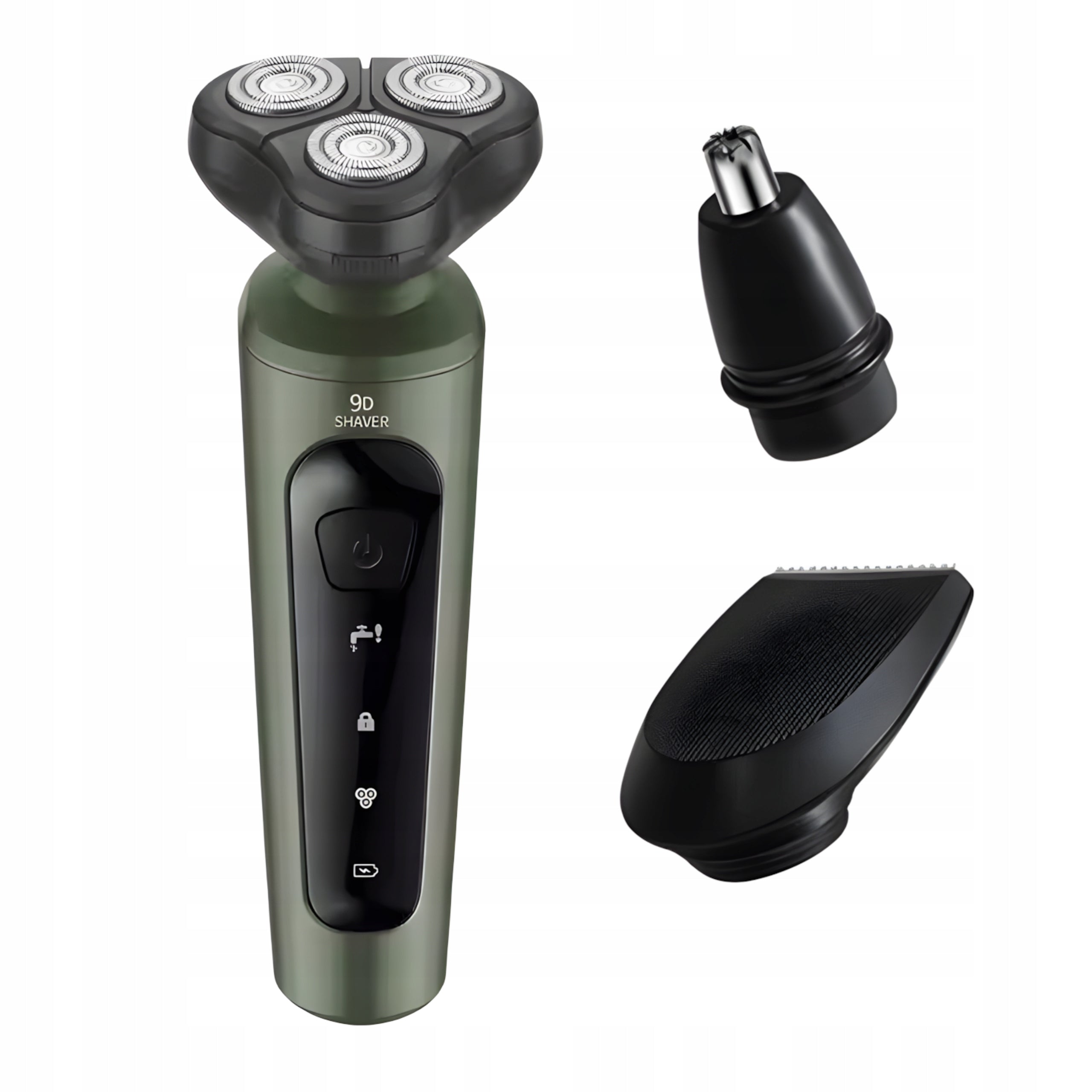 HAIR BEARD TRIMMER EAR NOSE TRIMMER 4IN1 ELECTRIC SHAVER FOR MEN Packaging status original